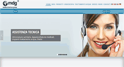 Desktop Screenshot of mdg-srl.com